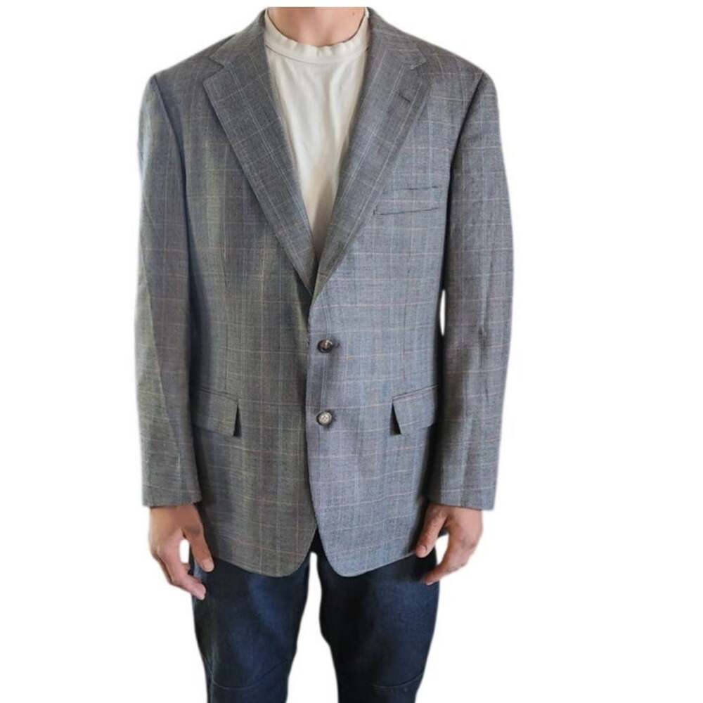 Vintage Ralph Lauren Polo University Club Wool Blazer Sport Coat Made USA 42 R